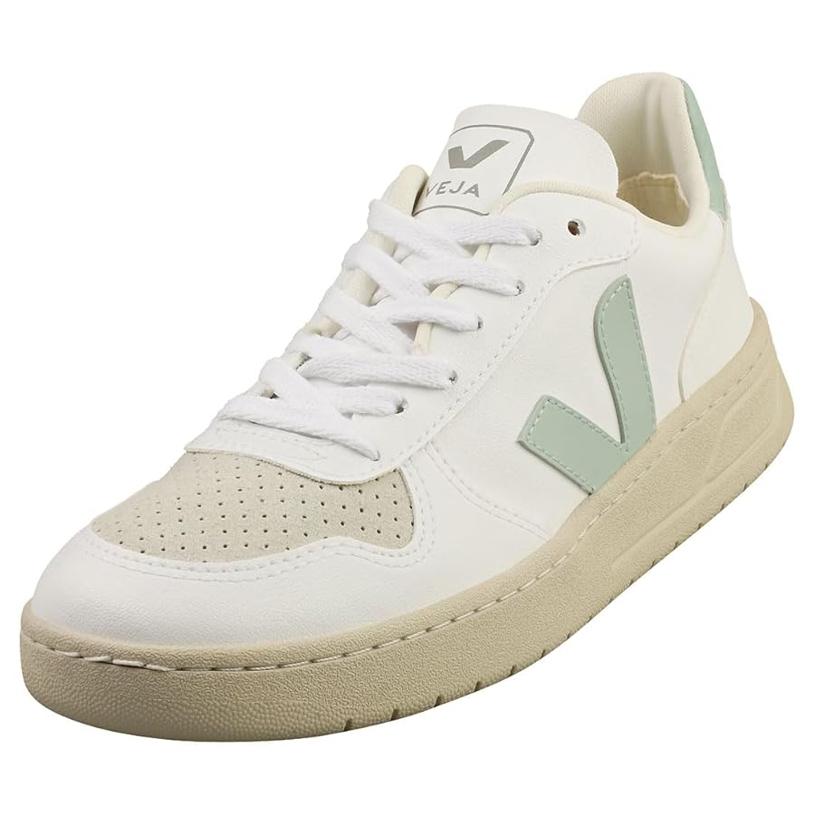סניקרס לבן/תכלת VEJA white matcha