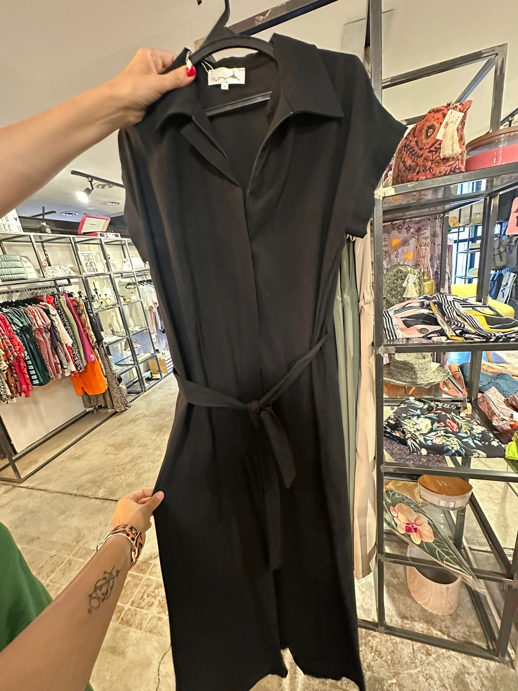 אוברול חומי