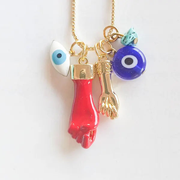 נעמה ברוש שרשרת תליוני ידיים